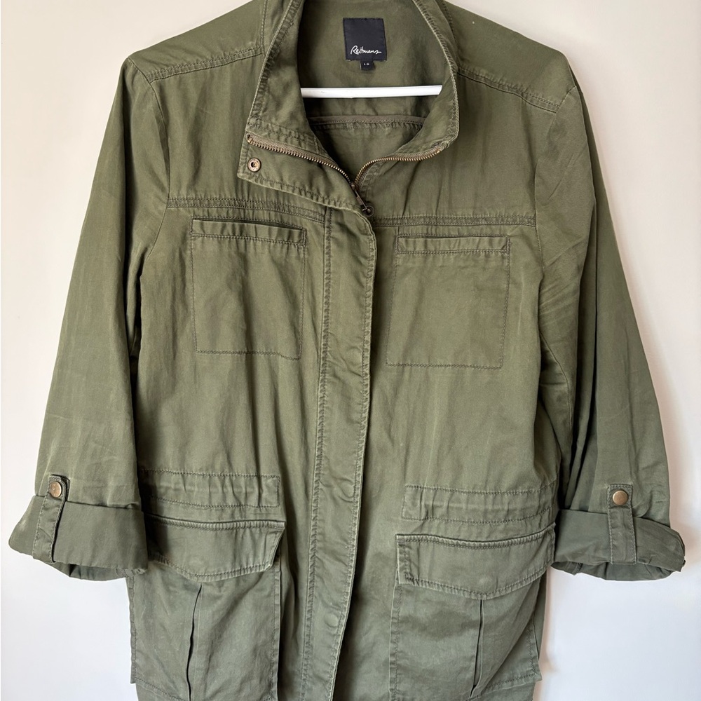 Reitmans Khaki Utility Jacket